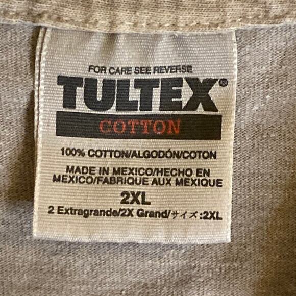 Men's 2XL Tultex Brown Short-Sleeved Cotton Souvenir Tee Cincinnati Museum - Picture 4 of 7